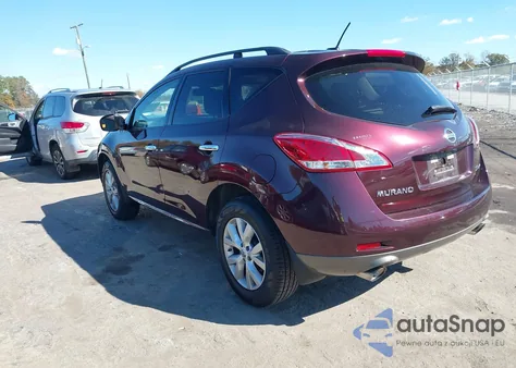 2014 Nissan Murano Sl from USA, damaged, VIN JN8AZ1MW2EW500961